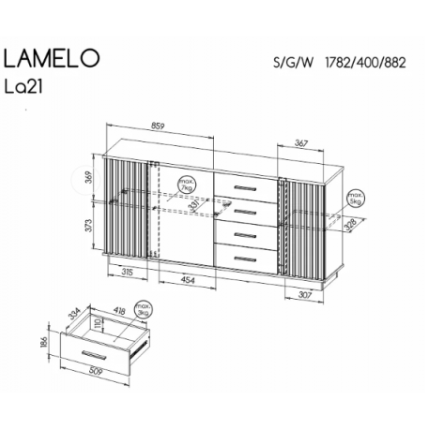 Komoda LA21 1