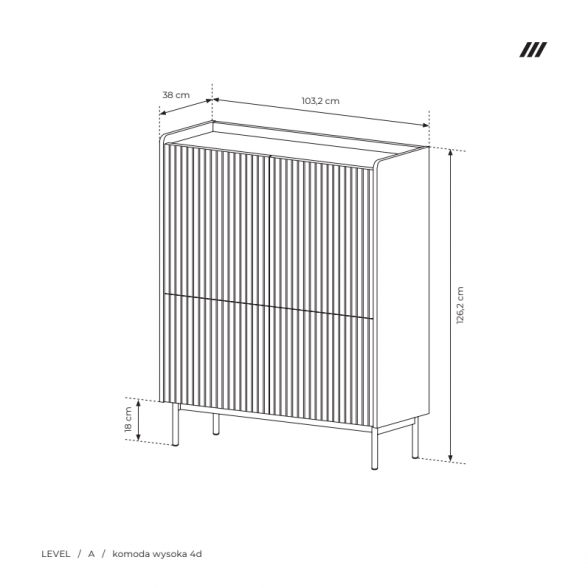 Komoda A 4d 2