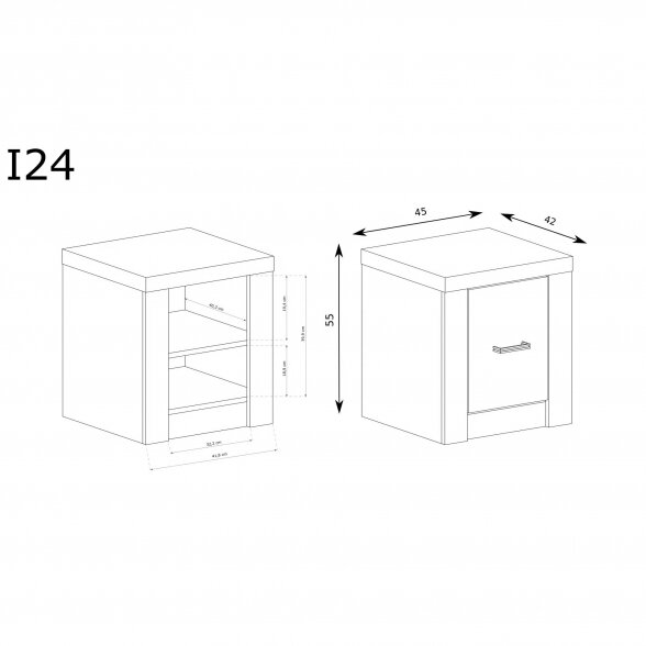 Naktinis staliukas I - 24 1