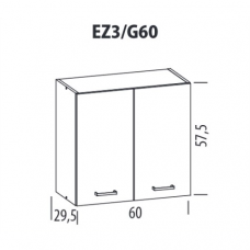 Pakabinama spintelė EZ3/G60