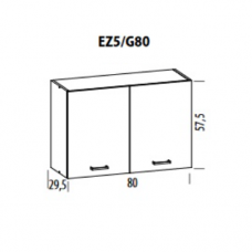 Pakabinama spintelė EZ5/G80