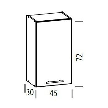 Pakabinama spintelė T4/G45 1