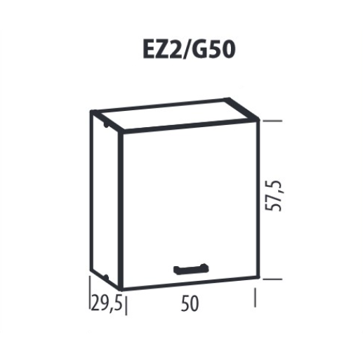 Pakabinama spintelė EZ2/G50 1