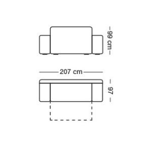 Sofa LORETTO 2