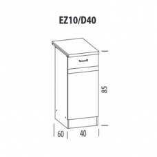 Spintelė EZ10/D40