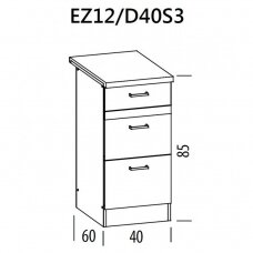 Spintelė EZ12/D40S3