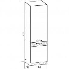 Spintelė MD22/D60C