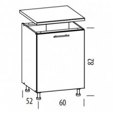 Spintelė T19/D60