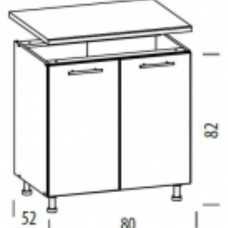 Spintelė T22/D80