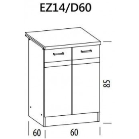 Spintelė EZ14/D60 1