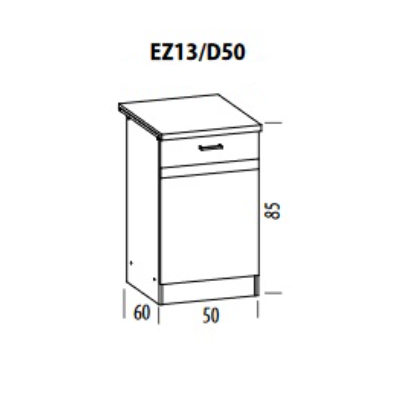 Spintelė EZ13/D50 1