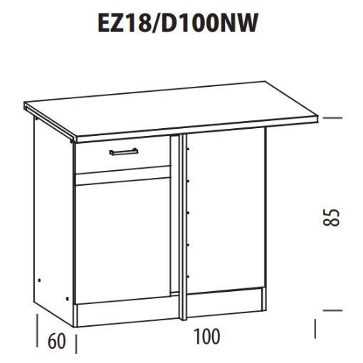 Spintelė EZ18/D100 1