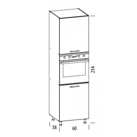 Spintelė įmontuojamai orkaitei T27/D60SP 1