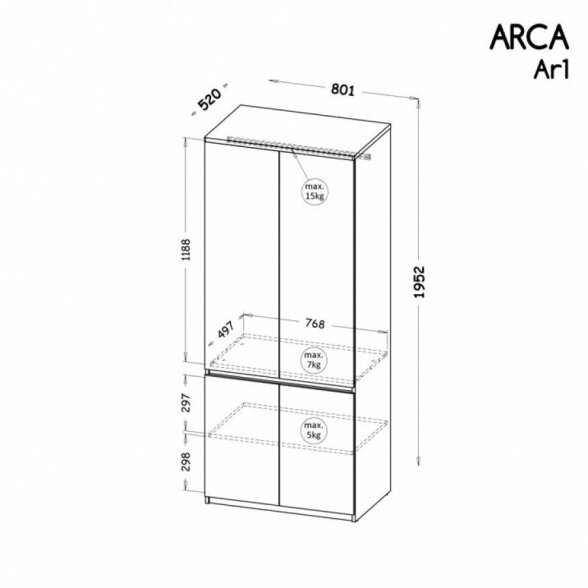 Spinta ARCA AR1 1