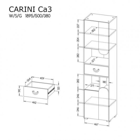 Spintelė CA3 1