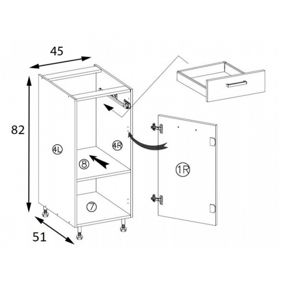 Spintelė GLO-3D 1